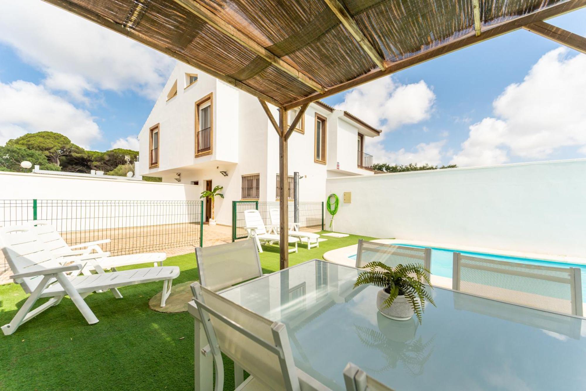 Chalet Privado Rural Barbate Ruang foto