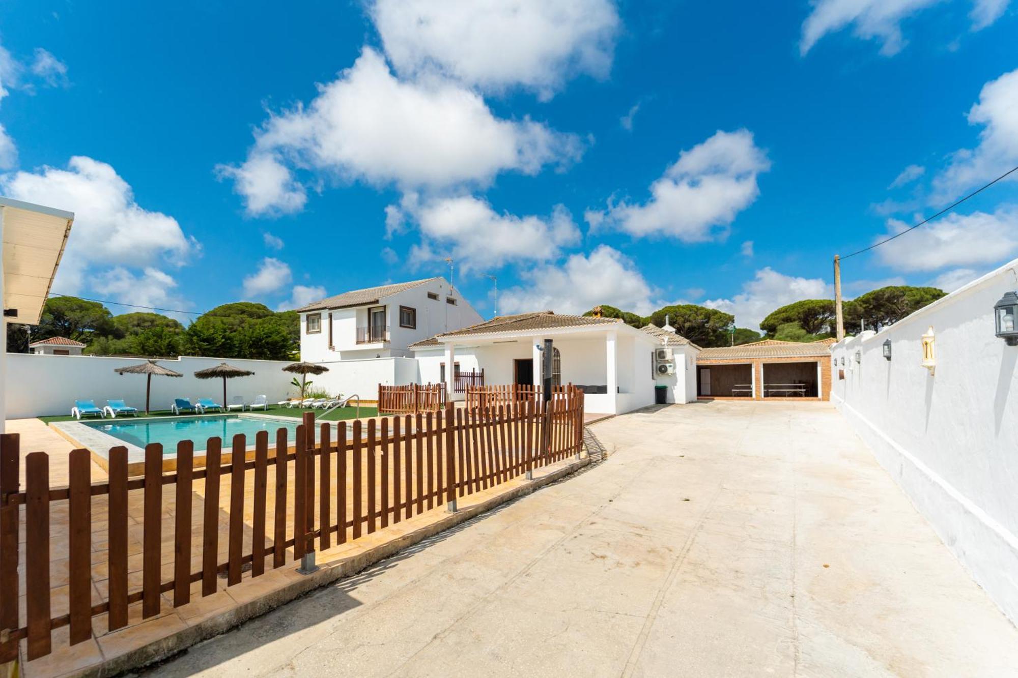 Chalet Privado Rural Barbate Ruang foto