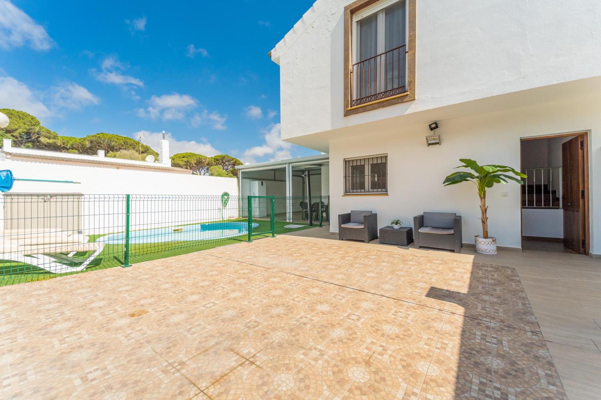 Chalet Privado Rural Barbate Ruang foto