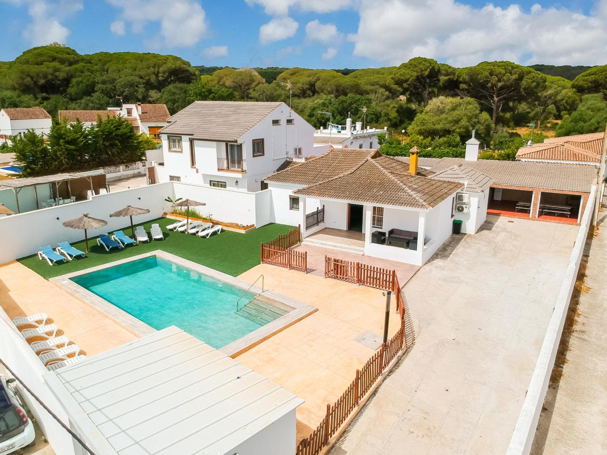 Chalet Privado Rural Barbate Ruang foto